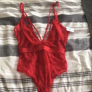 Fredericks red teddy